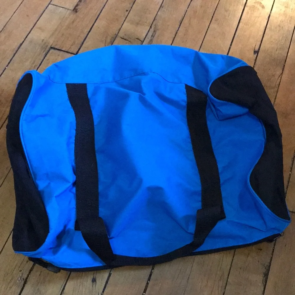 Detroit Lions Blue and Black‎ Travel Duffel Bag
